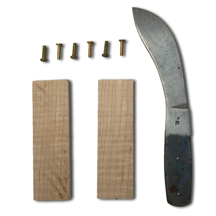 Buffalo Skinner Knife Kit - Norwegian Type Knife Set - DIY Build a Knife Knifemaking Kit