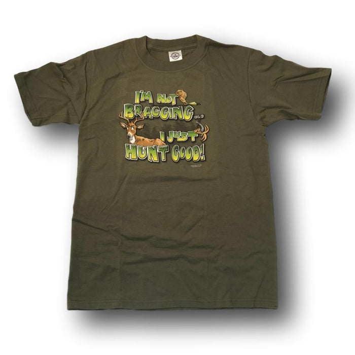 "I'm Not Bragging, I Just Hunt Good" Little Hunter T-shirt - Youth L