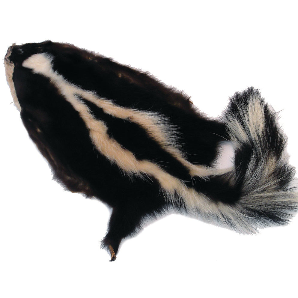 Authentic Skunk Skin - Pelt - Fur - Hide — Leather Unlimited