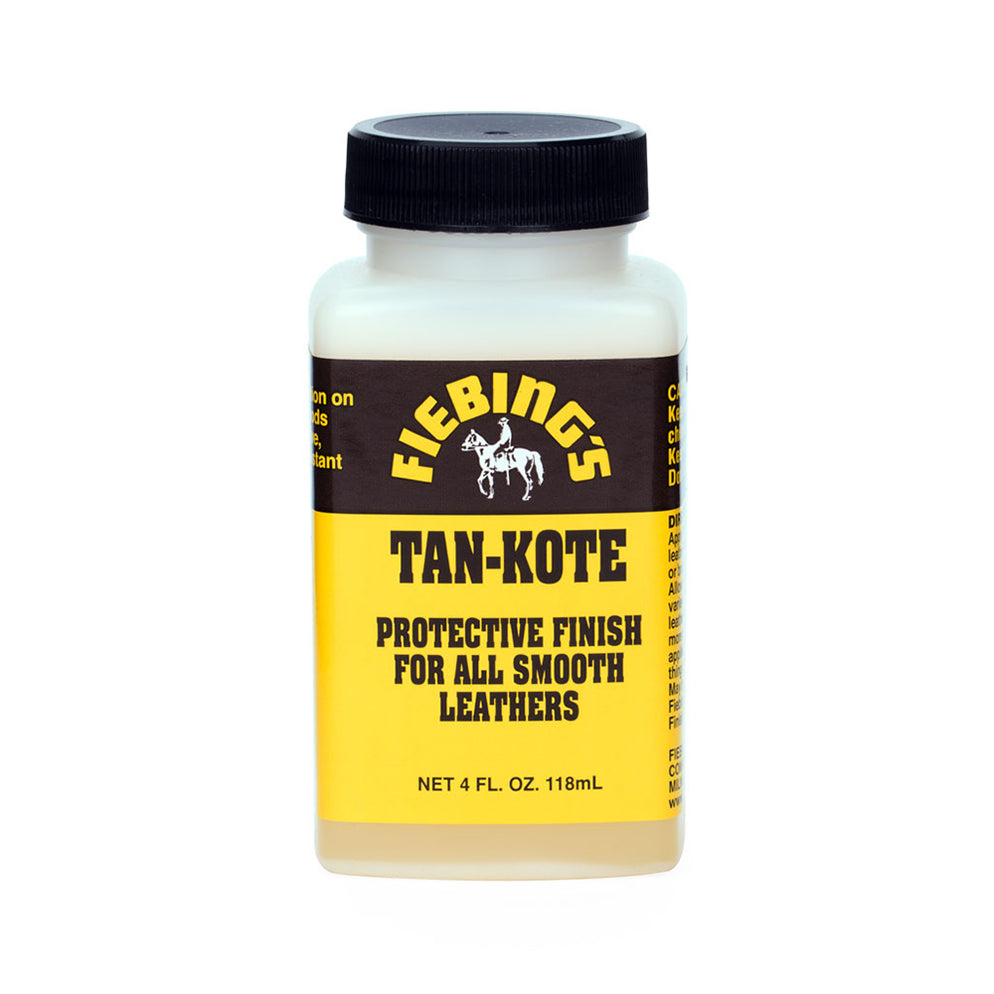 Fiebing's Tan Kote Leather Finish - 4 oz - Quart - Neutral — Leather ...