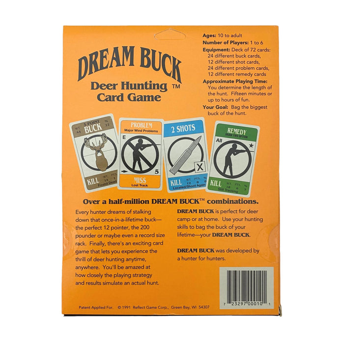 Dream Buck Card Game - Hunting Themed Deck of Cards