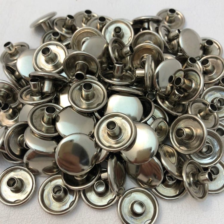 100 Heavy Duty Nickel Snaps for Leather Crafts — Leather Unlimited