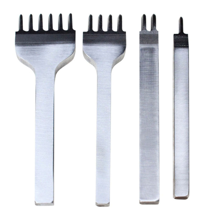 5 in 1 Adjustable Groover & 4 Piece Diamond Chisel Leather Craft Tool —  Leather Unlimited