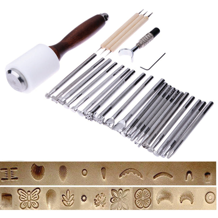 25 Piece Stamping and Carving Tool Set