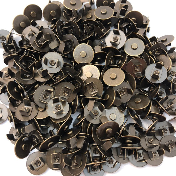 Magnetic Snap Fasteners - Set of 50 Snaps