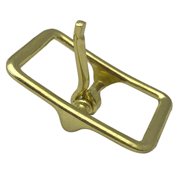 12 Pack Zinc Brass Plated Belt Buckles - 0.5" - 0.75" - 1"