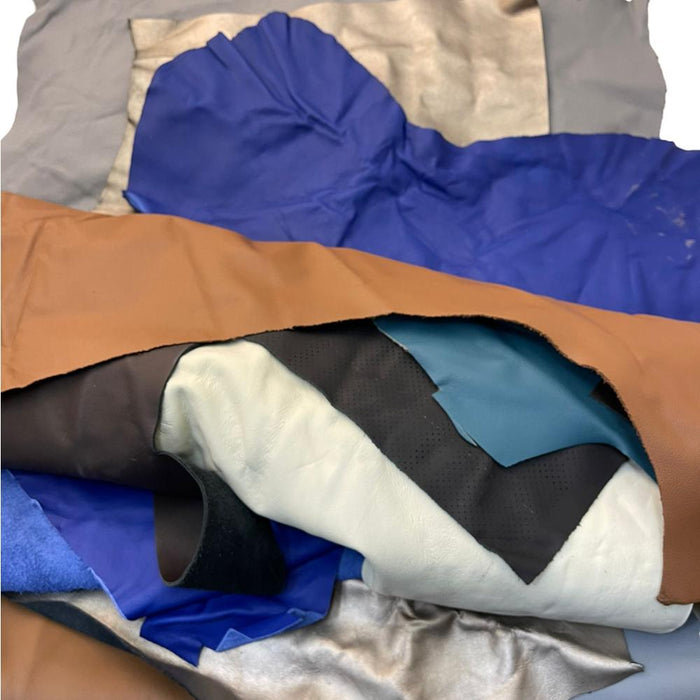Assorted Upholstery Leather Scrap 5LBS 