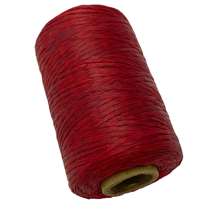 Simulated Sinew 300 Yard Spools - Red - Yellow - White - Black - Leather Craft Hand Lacing Supplies