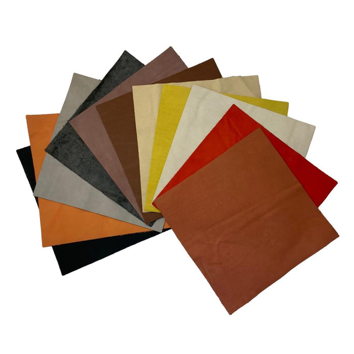 Upholstery Leather 3 oz Cowhide Die Cut Squares — Leather Unlimited