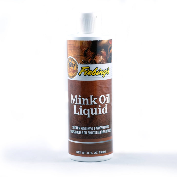 Fiebing's Mink Oil Leather Preserver Liquid Dressing - 236 mL
