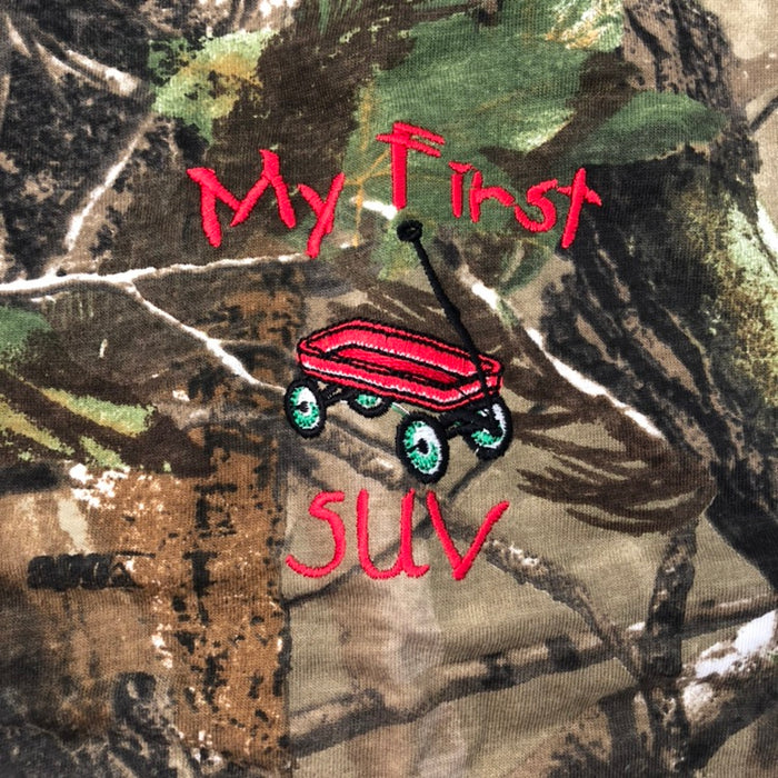 "My First SUV" Long Sleeve Little Hunter Camo T-shirt - 18 Months - 2T - 4T