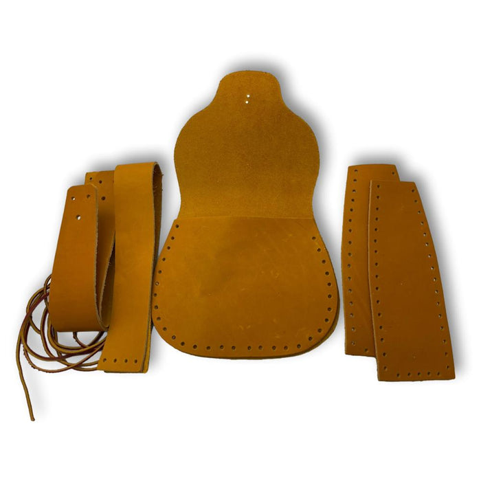 Make Your Own Leather Possible Bag Kit - DIY Rustic Cross Body Satchel - Mountain Man Wilderness Muzzleloader Pouch - Shooting Bag Craft