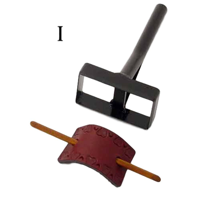 Rectangle Barrette Mallet Die Leather Craft Tool