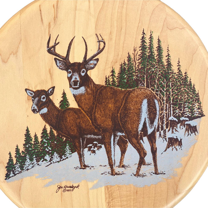 High Country Whitetail Deer Cutting Board