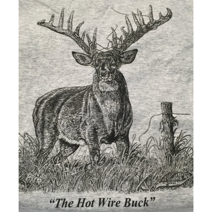 Jim Tostrud's "Hot Wire Buck" T-Shirt