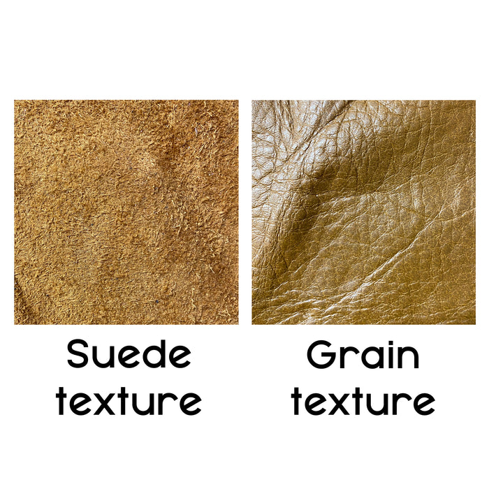 Leather Drawstring Pouch - Suede or Grain Keepsake Holder Bag